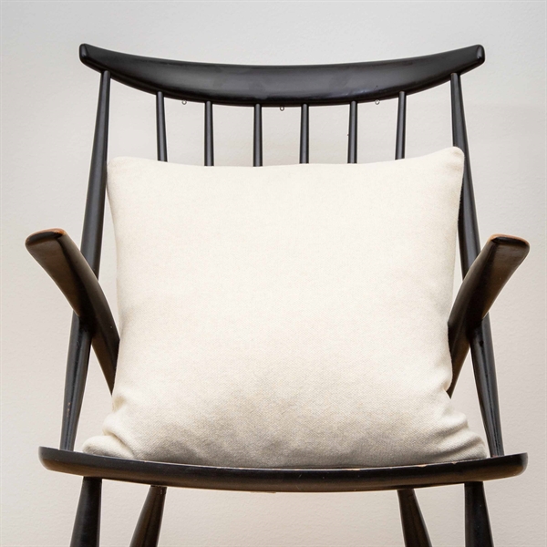 Cushion cover Fine knit 50x50 White melange